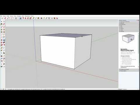 SKETCHUP TUTORIAL - PODSTAWOWE NARZĘDZIA - PL - CGWISDOM