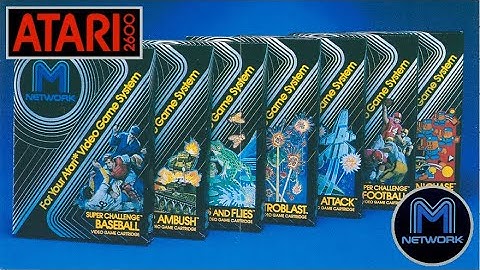 Every Mattel M Network Atari 2600 Game