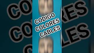 Codigo colores de cables