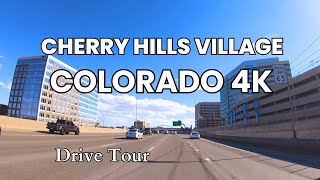 Denver, Colorado: Stunning 4K Drive from Cherry Hills Village to Park Meadows Mall | 4K Virtual Tour