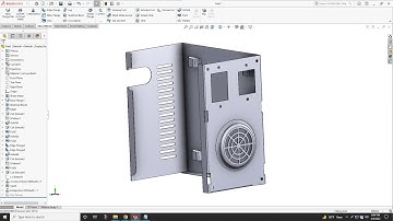 solidworks sheet metal power supply cases