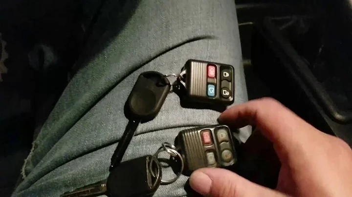 How to Program a new Ford key FOB / Remote