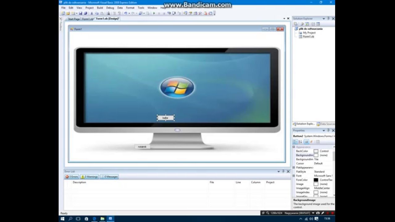 JAK ZROBIĆ PROGRAM DO ODTWARZANIA INNYCH PROGRAMÓW VB YouTube
