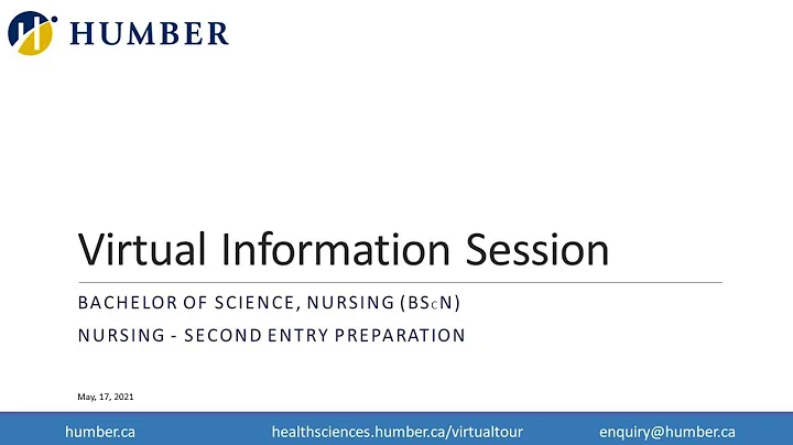 Bachelor of Science, Nursing (BScN) & Second Entry program information session