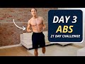 Day 3 | Abs | 21 Day Core Challenge | 10 Min
