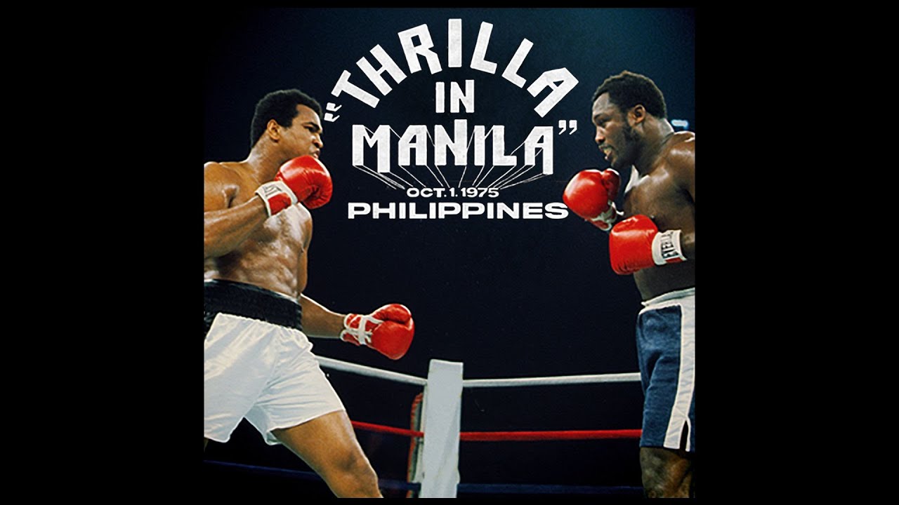 Affiche du combat ALI vs FRAZIER - France