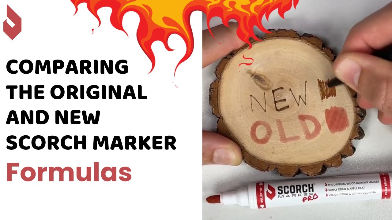 Comparing Wood Burning Markers 