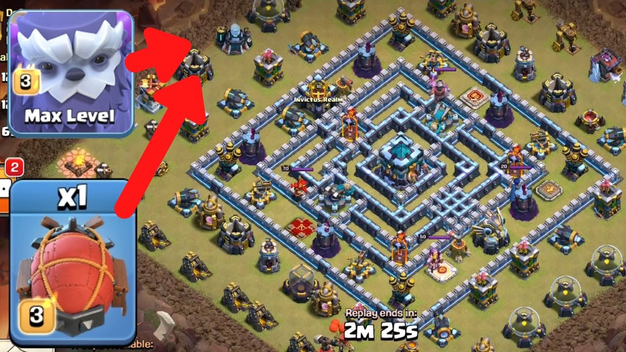 AQ WALK TH10 vs Square Ring Bases 3 Star Attack Strategy | Clash of Clans -  YouTube