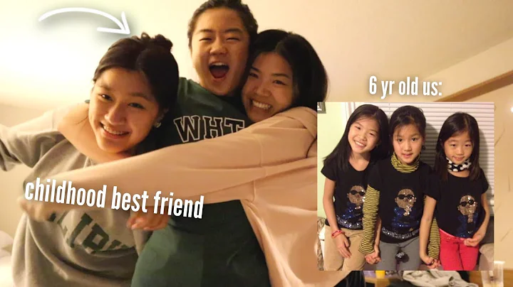 surprising my childhood best friend in California!!!