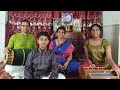 Hare rama hare krishna  maha mantra chanting  by rajaraman and family