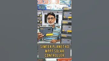 Simtek Planet 40 Mini MPPT Solar Charge Controller 40A ECO Series