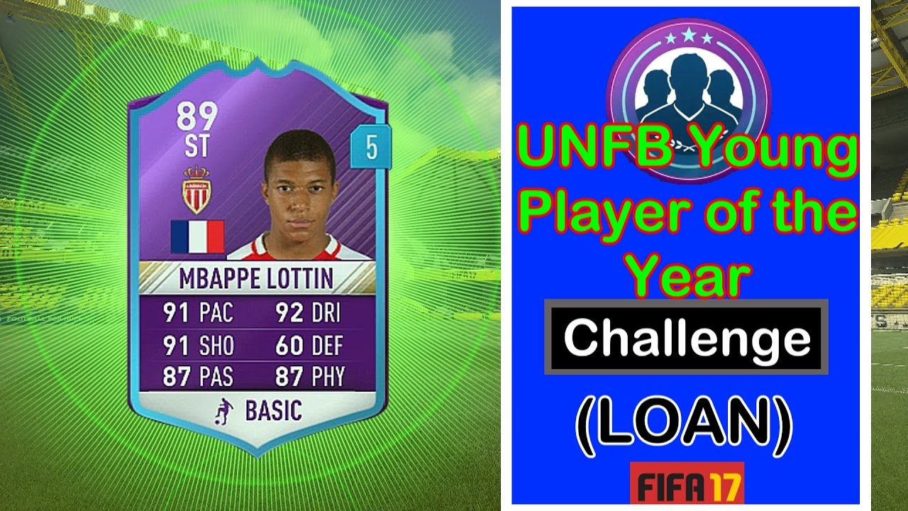 UNFB YOUNG PLAYER OF THE YEAR [LOAN] SBC I 89 MBAPPE LOTTIN (10k)
