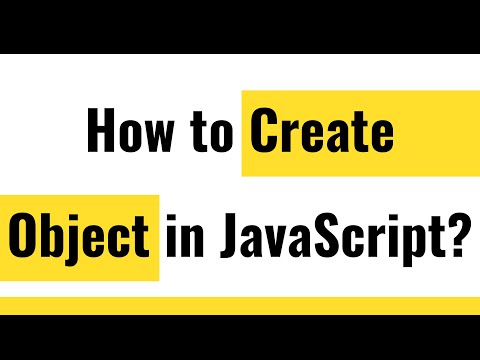 ✅ JavaScript Object | How To Create An Object In JavaScript?
