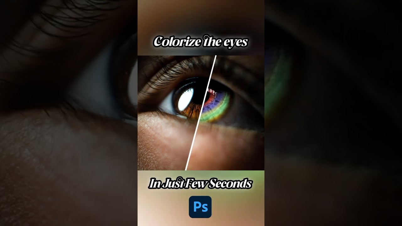Colorize the eyes like PRO 