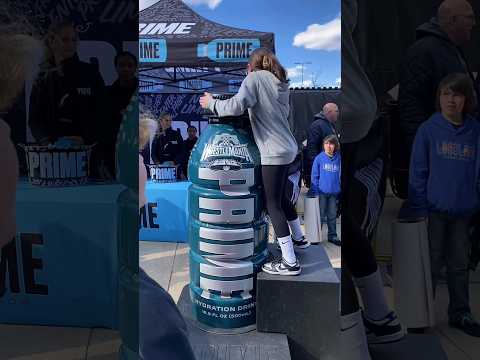 BIGGEST PRIME IN THE WORLD Drinkprime Primehydration Wwe Prime Ksi Loganpaul Viral Shorts 