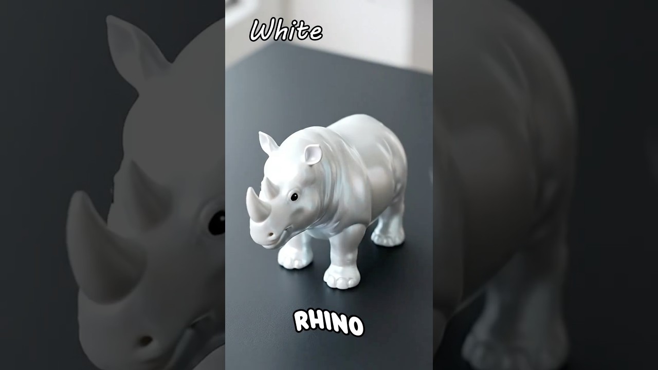 Slime Animal ABC Color Song (QRST) 