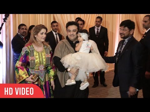 Adnan Sam With Wife Roya Faryabi At Isha Ambani - Anand Piramal Wedding Reception