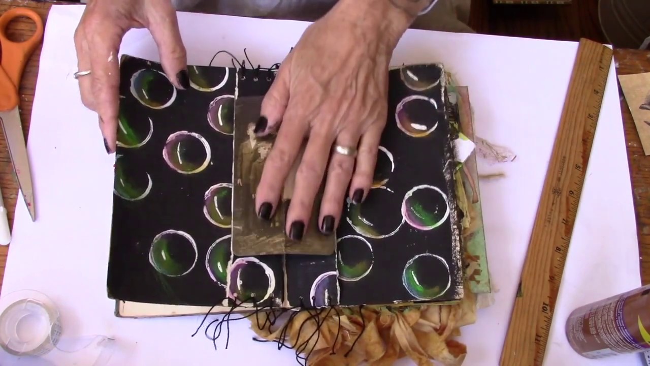 Pop Up Technique and Bubbles in your Altered Book