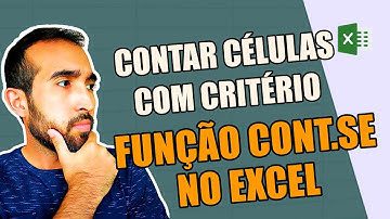 Como Usar CONT.SE EXCEL | Função CONT.SE EXCEL (GUIA COMPLETO)