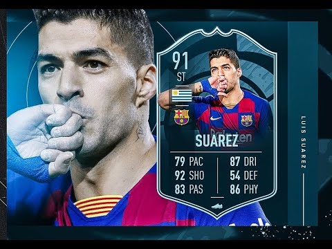 SUAREZ POTM LA LIGA + FUT CHAMPIONS *PECHEADA?* - FIFA 20 ...