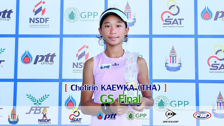 ITF Juniors World Tennis Tour J60 [2] GS Final – Chotirin KAEWKA THA vs Peien DENG CHN 3