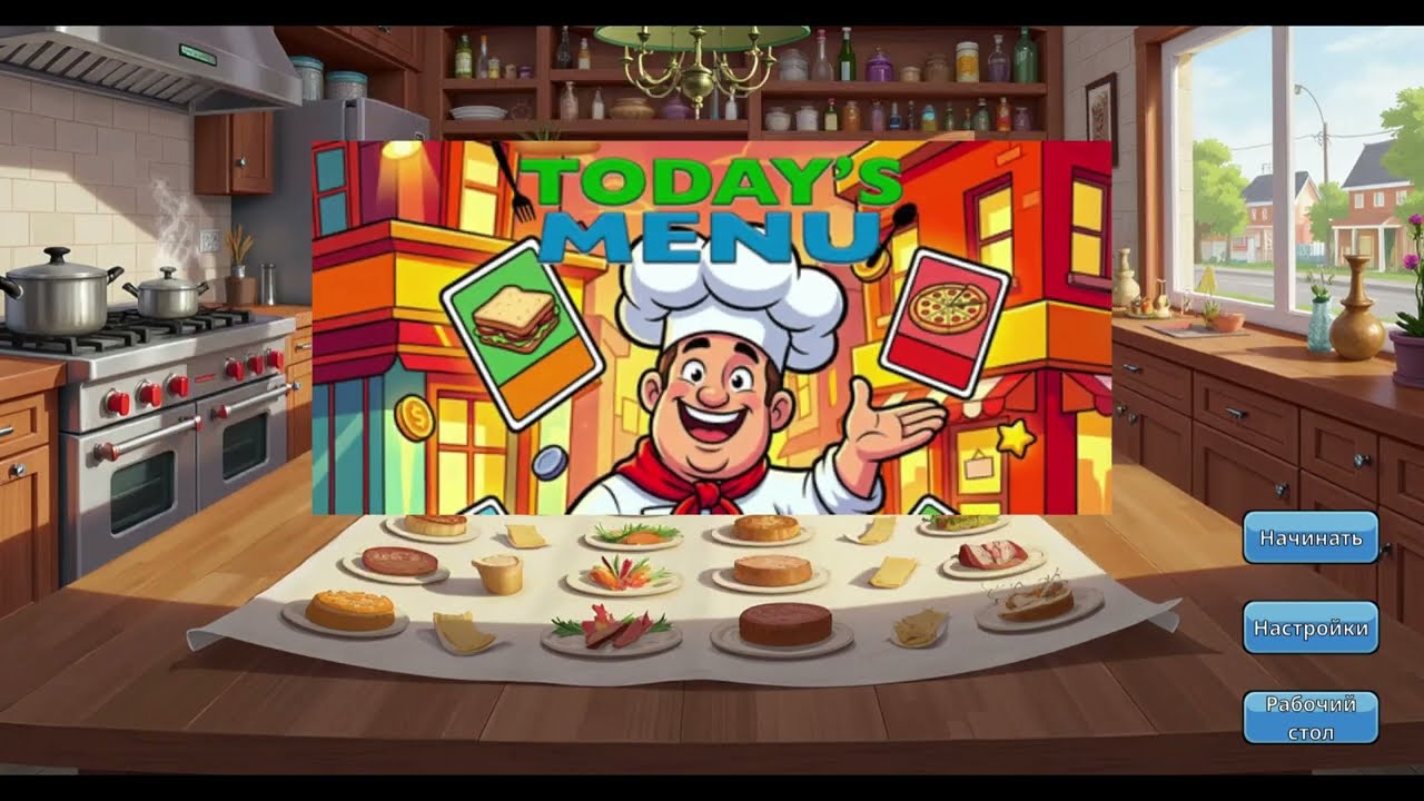 Инди игра про ресторан, которая затягивает Today's menu обзор #todaysmenu