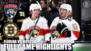Download Lagu Florida Panthers vs. Boston Bruins | Full Game Highlights | ESPN NHL MP3 Download Lagu Florida Panthers vs. Boston Bruins | Full Game Highlights | ESPN NHL MP3