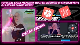 𝙏𝙐𝙏𝙊𝙍𝙄𝘼𝙇 𝘾𝘼𝙍𝘼 𝙈𝙀𝙈𝘽𝙐𝘼𝙏 𝙌𝙐𝙊𝙏𝙀𝙎 𝙇𝙄𝙏𝙀𝙍𝘼𝙎𝙄 𝘿𝙄 𝙆𝙄𝙉𝙀𝙈𝘼𝙎𝙏𝙍 || 𝘿𝙅 𝙇𝘼𝙔𝘼𝙉𝙂 𝘿𝙐𝙉𝙂𝙊 𝙍𝙀𝙎𝙏𝙐 🔥🔥