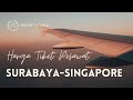Harga tiket pesawat perjalanan Surabaya-Singapura terbaru