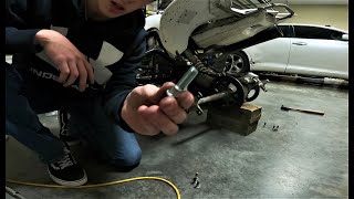 How to Replace Wheel Studs on a 2006 Raptor 700