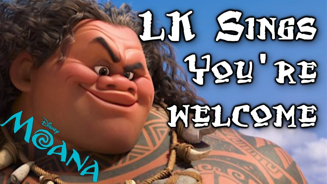Lucariosklaw Sings You Re Welcome Disney S Moana Cover Youtube