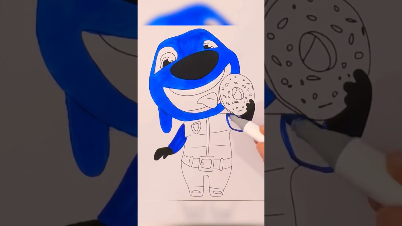 My talking tom heroes hank | Coloring page