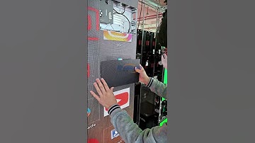 Technicians are testing this LED module. #leddisplay #ledwall #ledmodule #ledscreen #eagerled