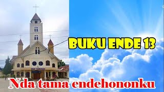 BE 13 - Nda tama endehononku (Musik Gereja - Karaoke)
