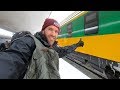 Winter Train Trip in Romania: Bucharest to Brasov