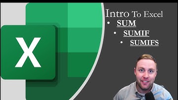 Intro to Excel: SUM,SUMIF,SUMIFS