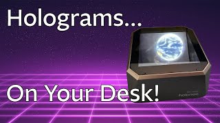 Holoneo Review: The Futuristic Holographic Display for Your Desk (Weather, Music, AI & More!) screenshot 5