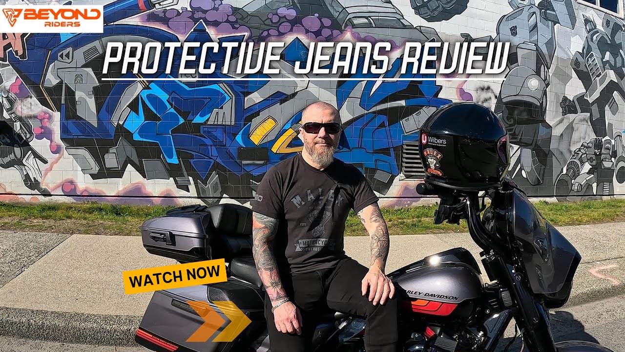 Beyond Riders Protective Jeans - YouTube