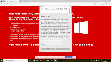 How To Easily Remove "Internet Security Alert" Virus Scam Pop-up DO NOT CALL THE NUMBER!