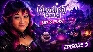 🦇 Can We Build the CUTEST Vampire Life Moonlight Peaks Let's Play!🩷✨ #cozygaming #girlgamer