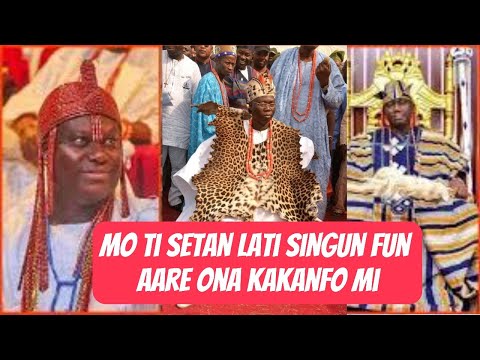 TI 48HOURS TI MO FUN OONI BA KOJA. MA SINGUN FUN AARE OONA KAKANFO