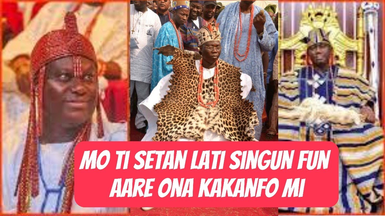 TI 48HOURS TI MO FUN OONI BA KOJA. MA SINGUN FUN AARE OONA KAKANFO MI