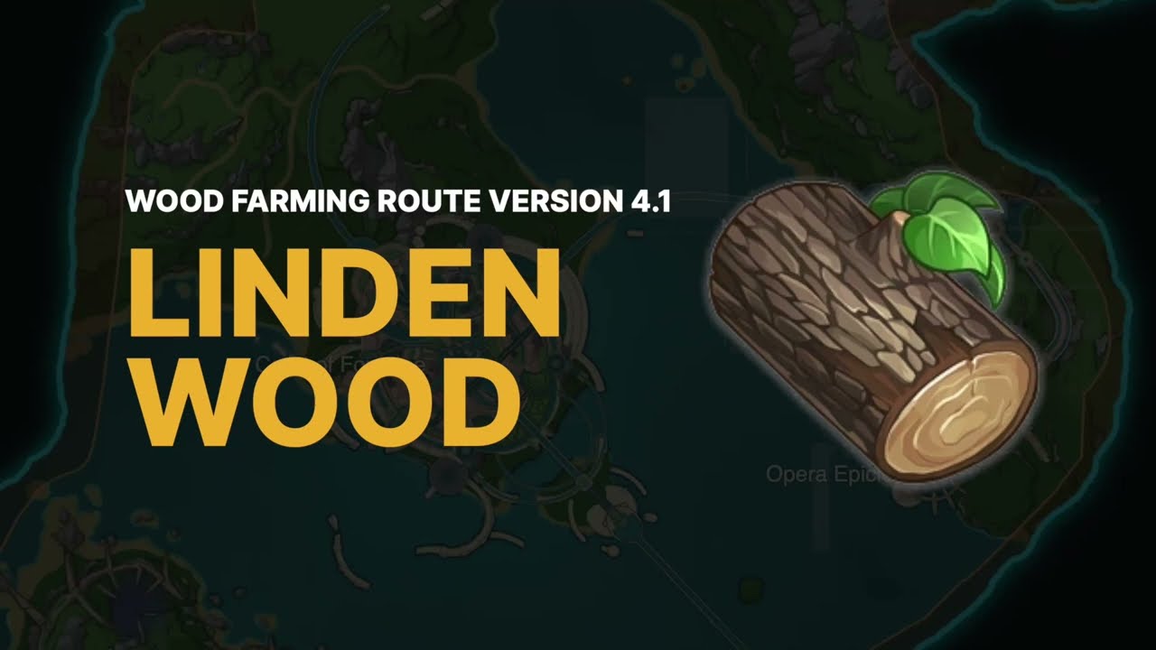 Linden Wood | Farming Route | Genshin Impact