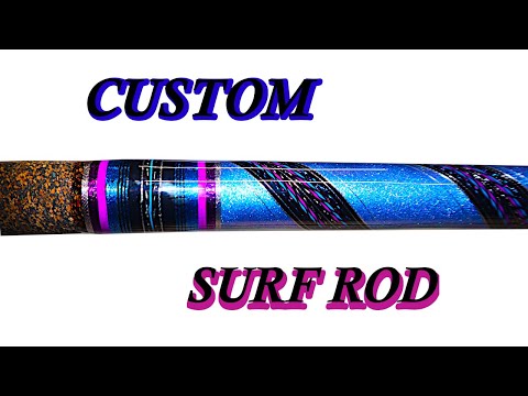 CUSTOM SURF ROD HANDLE BUILD IN 2 MIN