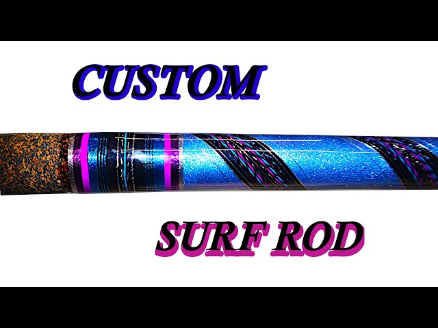 CUSTOM SURF ROD HANDLE BUILD IN 2 MIN