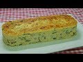 Receta fácil de pastel salado de calabacín, queso y jamón cocido  (TERRINA DE CALABACÍN)
