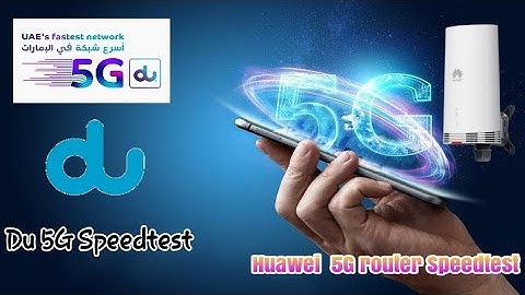 du 5G Wifi Review  with Huawei  n5368x