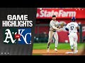 A&#39;s vs. Royals Game Highlights (5/18/24) | MLB Highlights