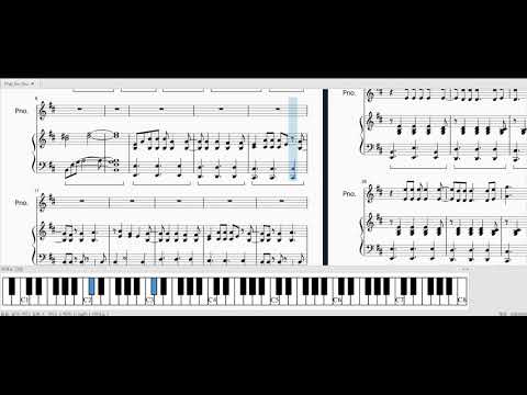 잠뜰 Pray For You 피아노 악보