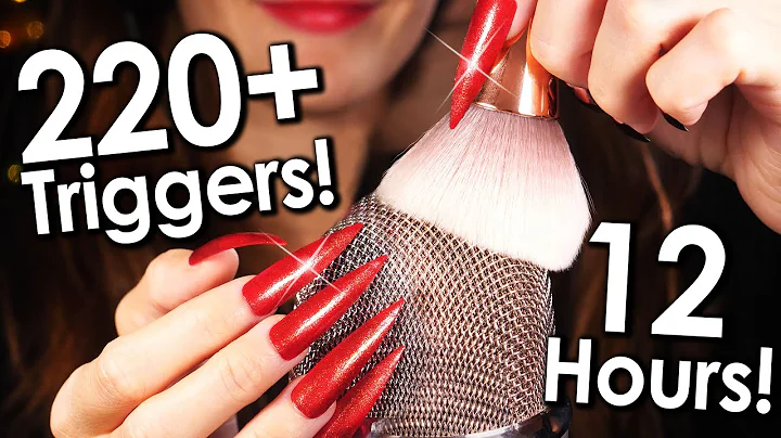 [12 Hours ASMR] 220+ Triggers for DEEP SLEEP & RELAXATION 😴 4k (No Talking)